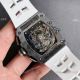 Luxury Swiss V3 Richard Mille RM11-03 NTPT Carbon Flyback Chronograph White Strap Men (6)_th.jpg